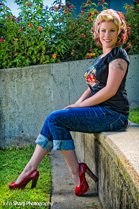 Female model photo shoot of Allison Whitney by J Sharp  in Sacto, CA