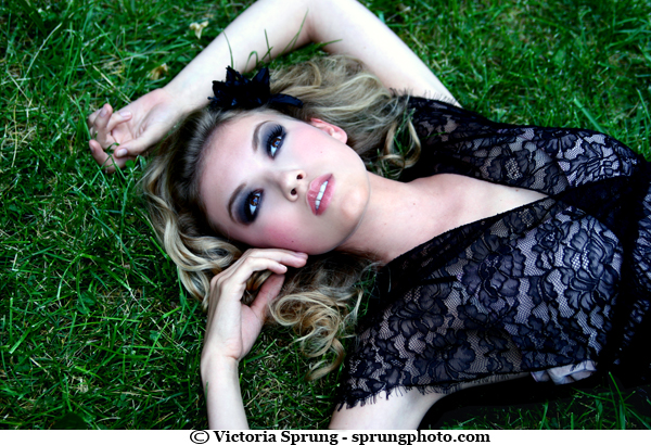 Female model photo shoot of Victoria Sprung, makeup by Melissa Messer