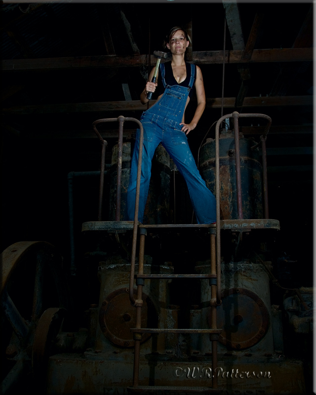 Male and Female model photo shoot of WRPatterson and Cameron Jordan in Cotton Gin