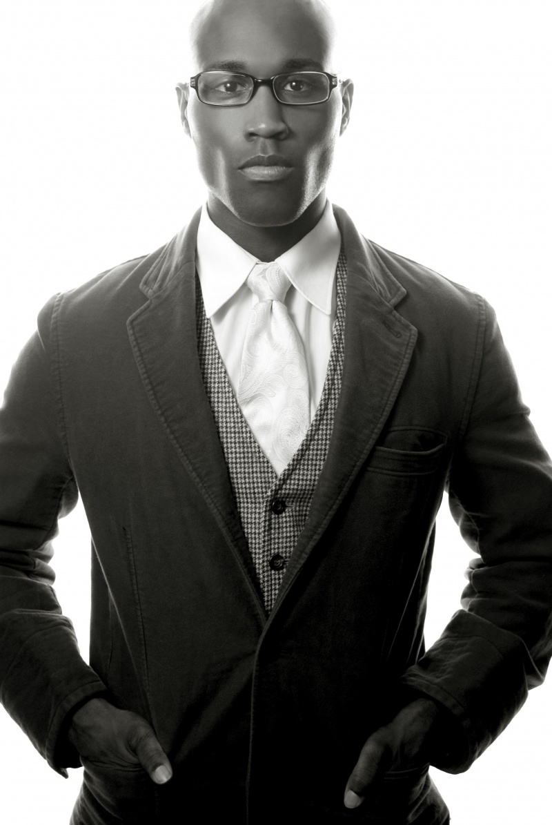 Male model photo shoot of Terrance J by ethan james photography, hair styled by Barber -Miles 