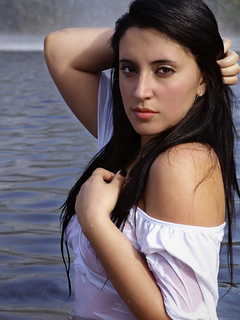 Female model photo shoot of Mari Carmen by MINDREALM STUDIOS