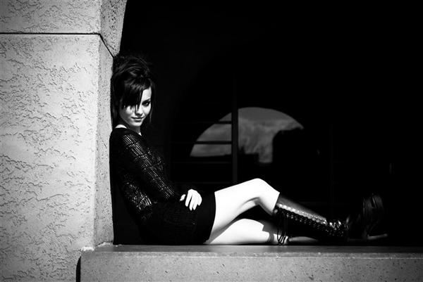 Female model photo shoot of -Stellar- by LorenHigginsPhotography in Downtown Albuquerque