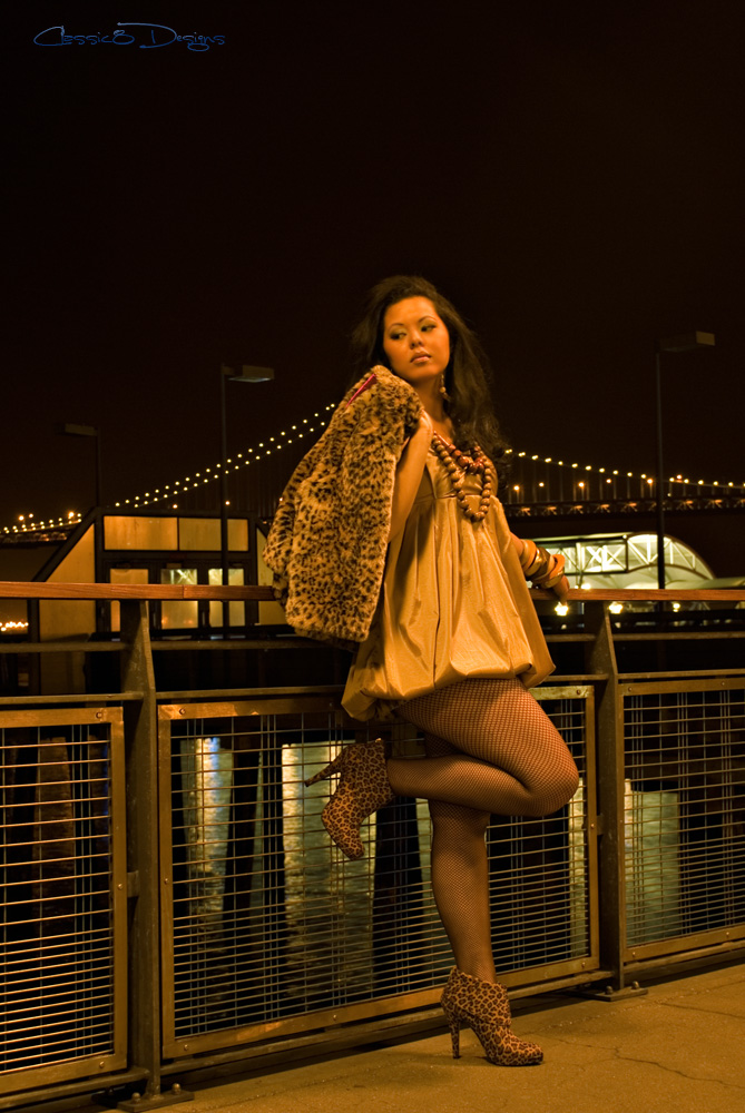 Female model photo shoot of Brand Niu by Classic8Media in San Francisco, makeup by Keke Vasquez
