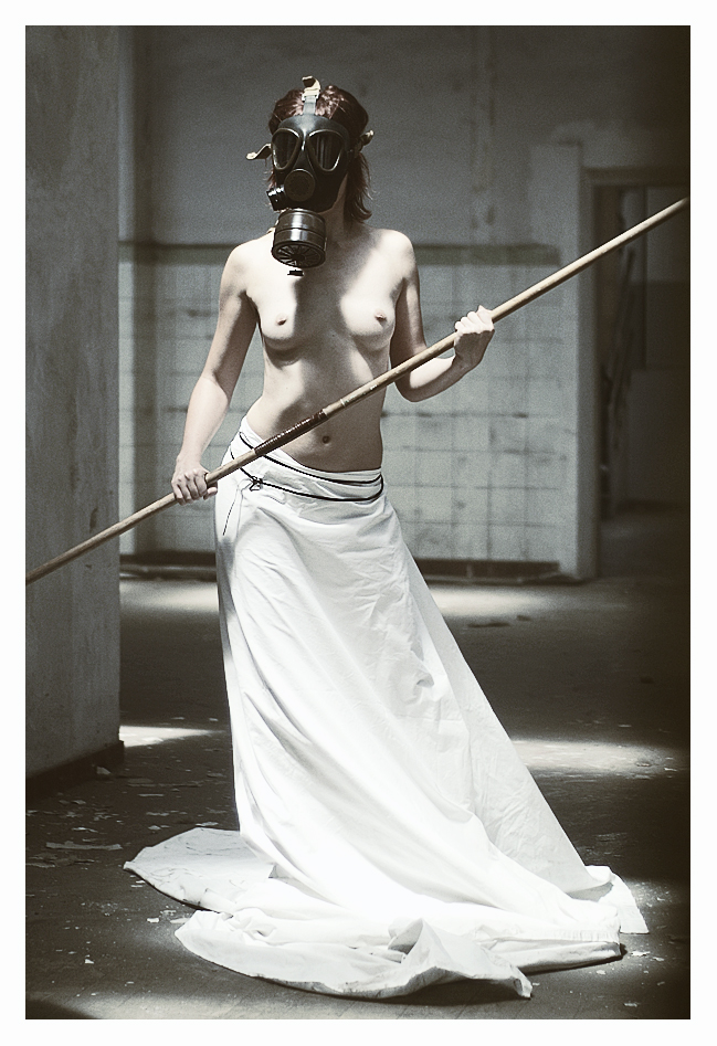 Female model photo shoot of Saramiao by Riccardo Giordano