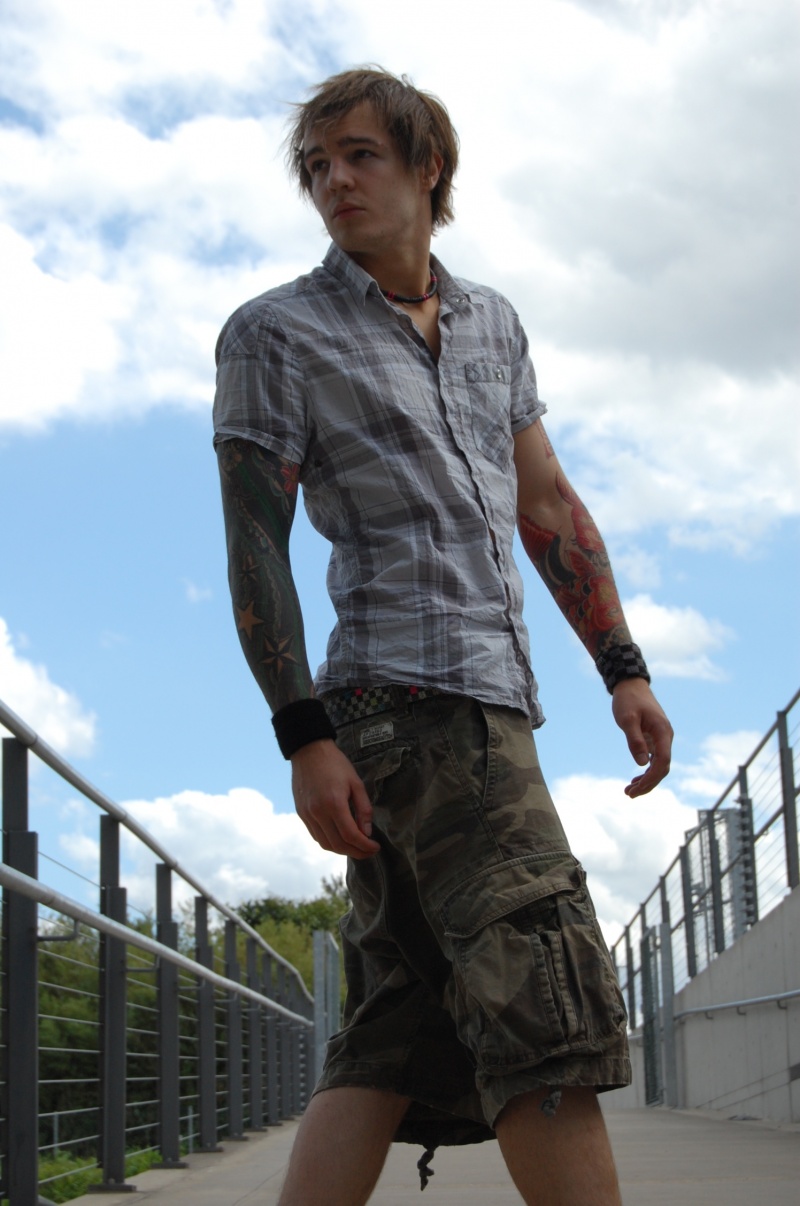 Male model photo shoot of Danny Wright Inked