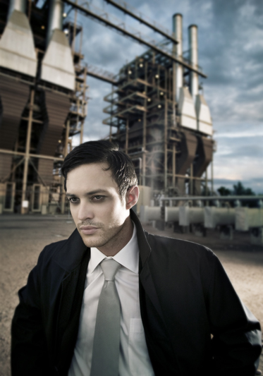 Male model photo shoot of Robert Ballew by eric cassee in Ocotillo Power Plant