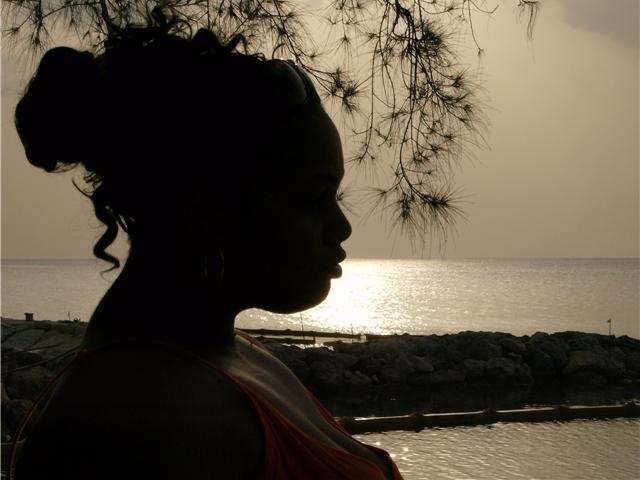 Female model photo shoot of Full Figure Model Erin in Montego Bay, Jamaica