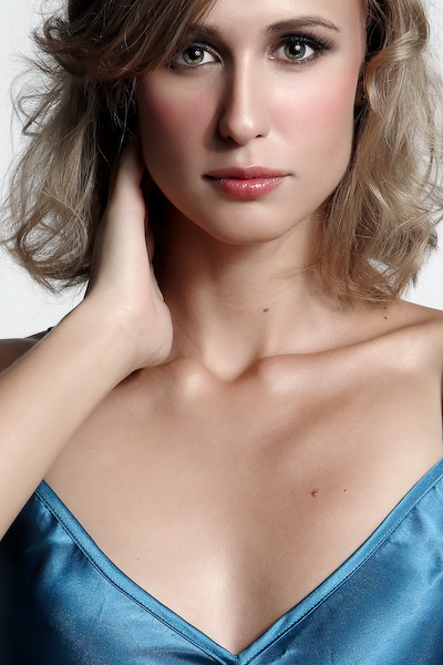 Female model photo shoot of evabau by SC Foto, hair styled by DemiV--Multi Stylist