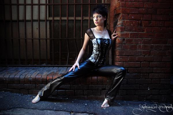 Female model photo shoot of Alyxandrea Corvette by Jamie Stewart