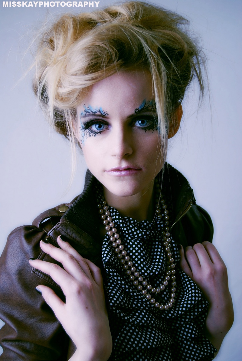 Female model photo shoot of MissKay7 in Stephen Chrurchmans Home Studio, wardrobe styled by Joanne M