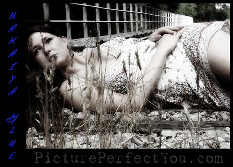 Female model photo shoot of Nakaiya Blue by eve bod in Iowa