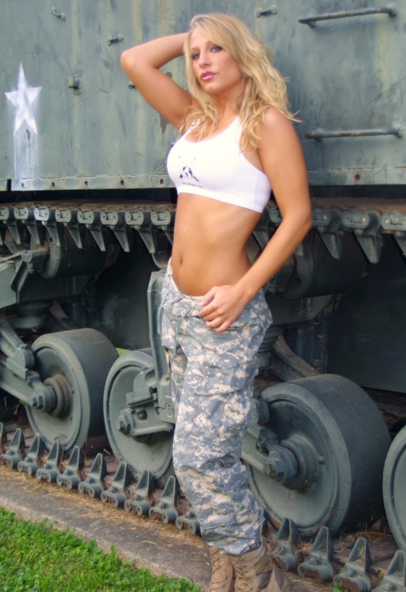 Female model photo shoot of ShayJay by 304STUDIOS in On an army base in WV...that we got kicked off of cause we were being too distracting. LOL