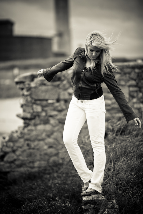 Female model photo shoot of JanaC by Al Higgins in Dublin