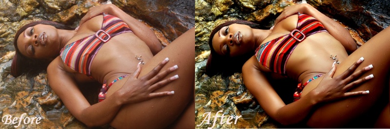 Female model photo shoot of Retouch Photo and Miss Mj  by Risonistic Photography