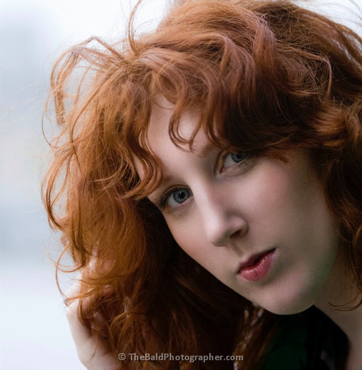 Female model photo shoot of Vanessa Buholzer by The Bald Photographer