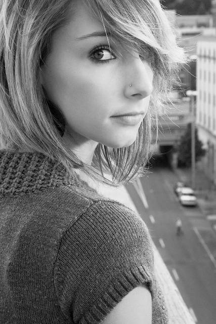 Female model photo shoot of Karly Nicole in Downtown, Spokane