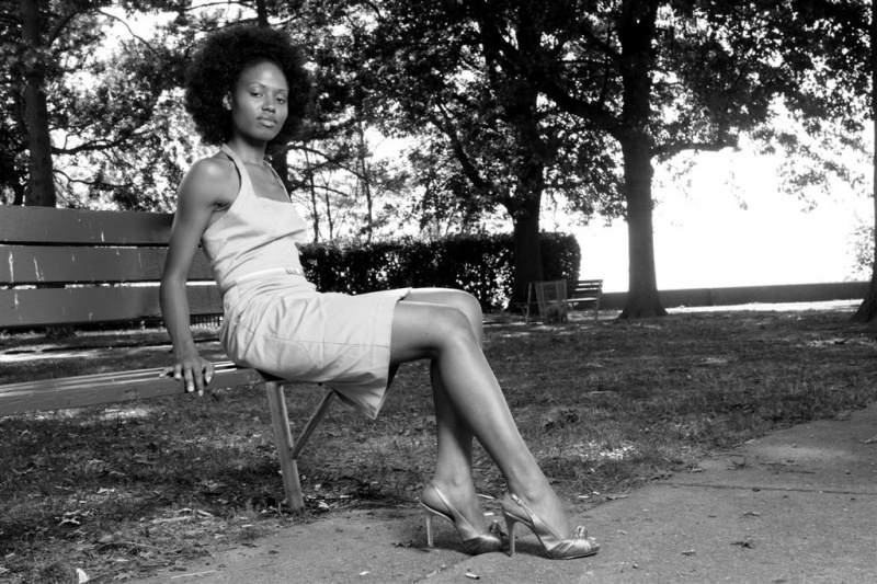 Female model photo shoot of Black Pixie in Newport News, Va