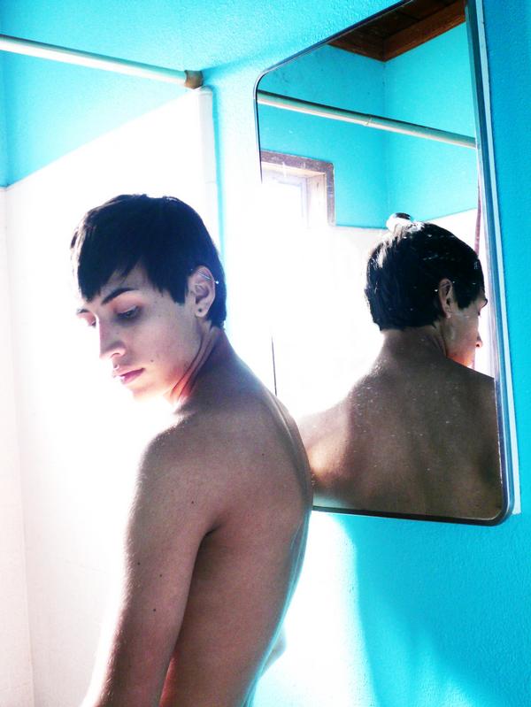 Male model photo shoot of Ryan Espinoza in my bathroom