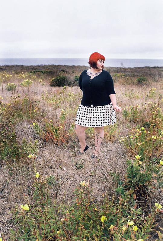 Female model photo shoot of Beehive Harlot by alexia nervosa in Half Moon Bay, CA