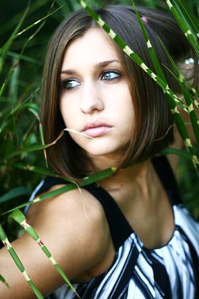 Female model photo shoot of minela ahmetovic by GSphotography