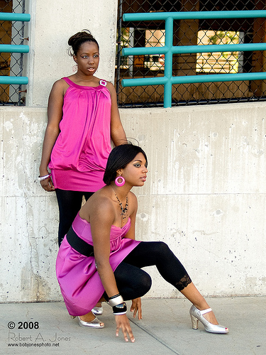 Female model photo shoot of Oubon in Downtown Syracuse