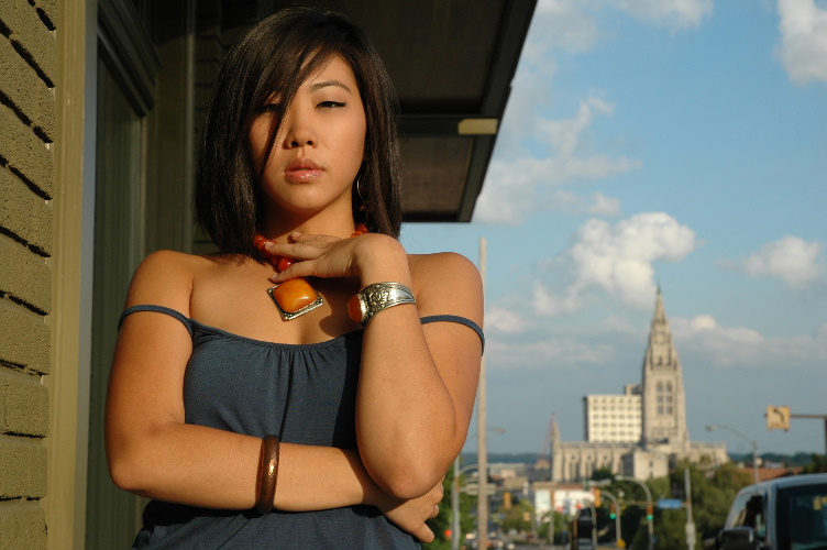 Female model photo shoot of Xin Yi by Sandidge Photography in Pittsburgh, PA