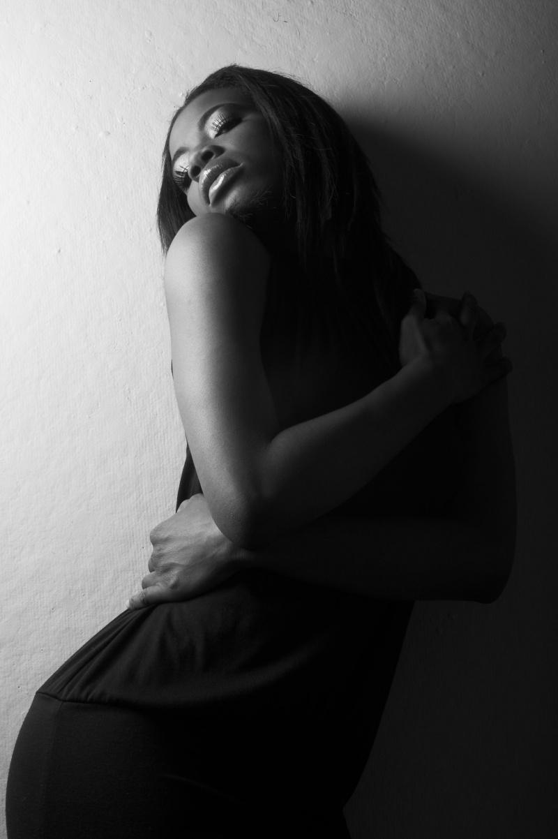 Female model photo shoot of Jamaican Shasha by Bolden Studio, makeup by KoCoBronzz