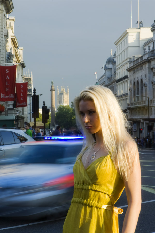 Female model photo shoot of Ria B by Steveophoto in Piccadilly, London