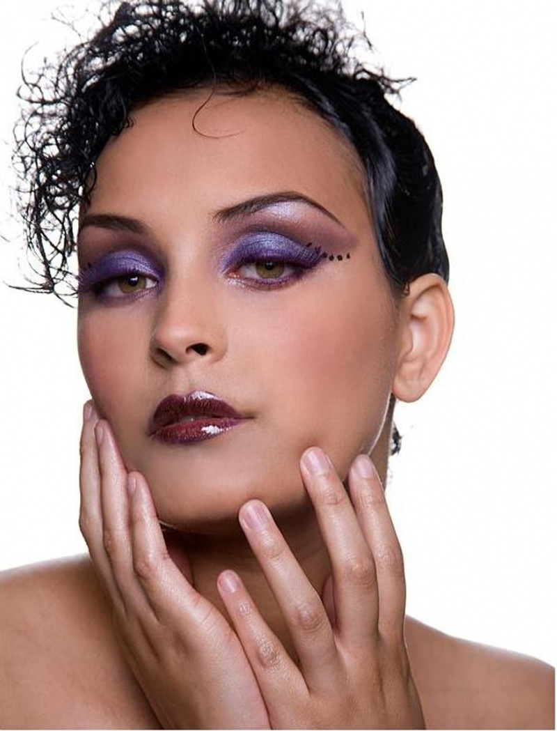Female model photo shoot of Makeup by LSha and Flor Maria Castillo by AlloyOne  Photography, makeup by Makeup by LSha