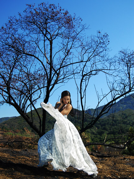 Female model photo shoot of Tiffany-Alexis in Malibu Canyon, CA.