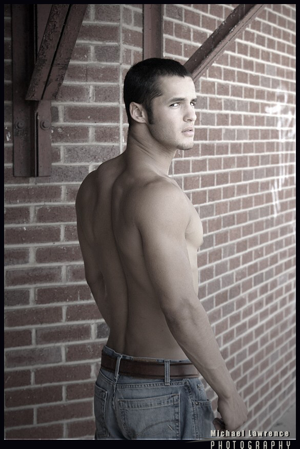 Male model photo shoot of Derek Gandee