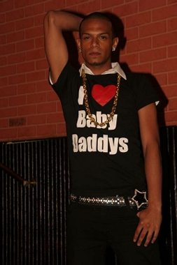 Female model photo shoot of Royal T by Amber Marion in Best of Both Worlds Fashion Show @ Smittys Lounge, BX