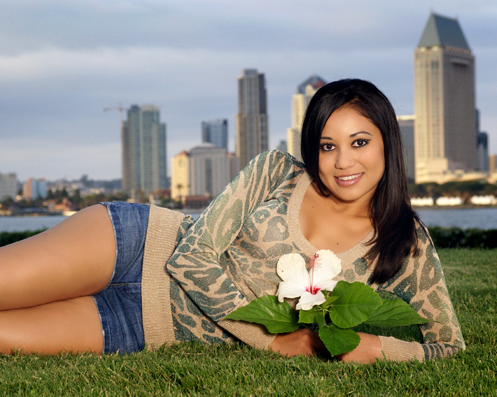 Female model photo shoot of Sizzling Salvadorian  in Coronado, retouched by Be Beautiful