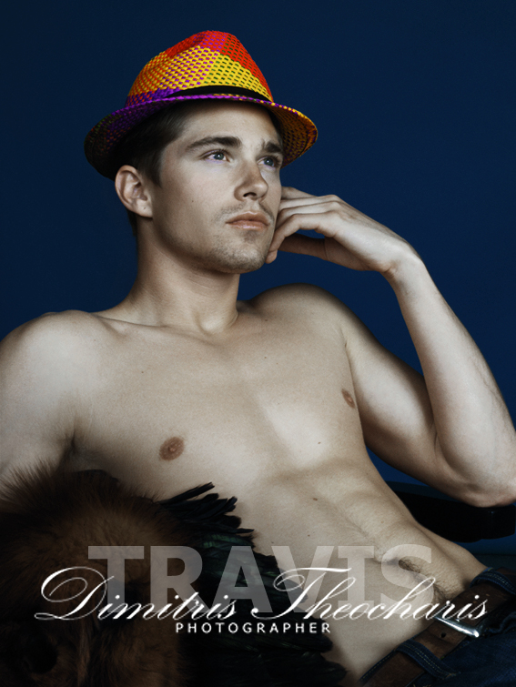 Male model photo shoot of Dimitris Theocharis in London