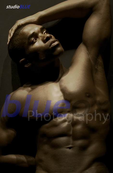 Male model photo shoot of blueox Photography  and Los Lamar in studioBLUE (Hawaii)