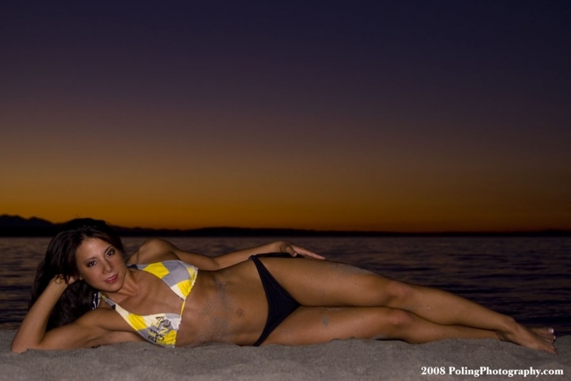 Female model photo shoot of K_Lum in Alki Beach