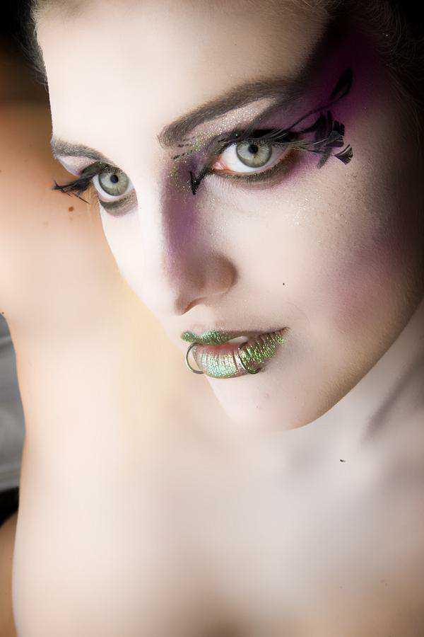 Female model photo shoot of Talia Segal by Jacquie Van Tichelt, makeup by Monster Princess Art