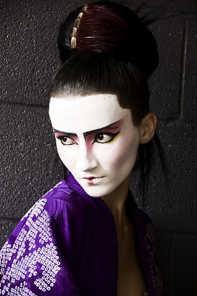 Female model photo shoot of Inna Morata, makeup by Visage By Julie