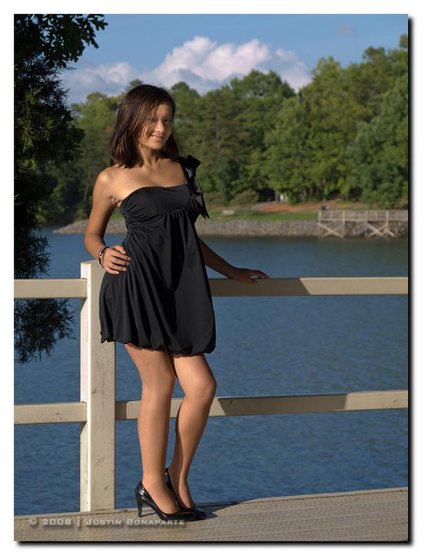 Female model photo shoot of Stephanie Xiong in McDowell Nature Preserve Park
