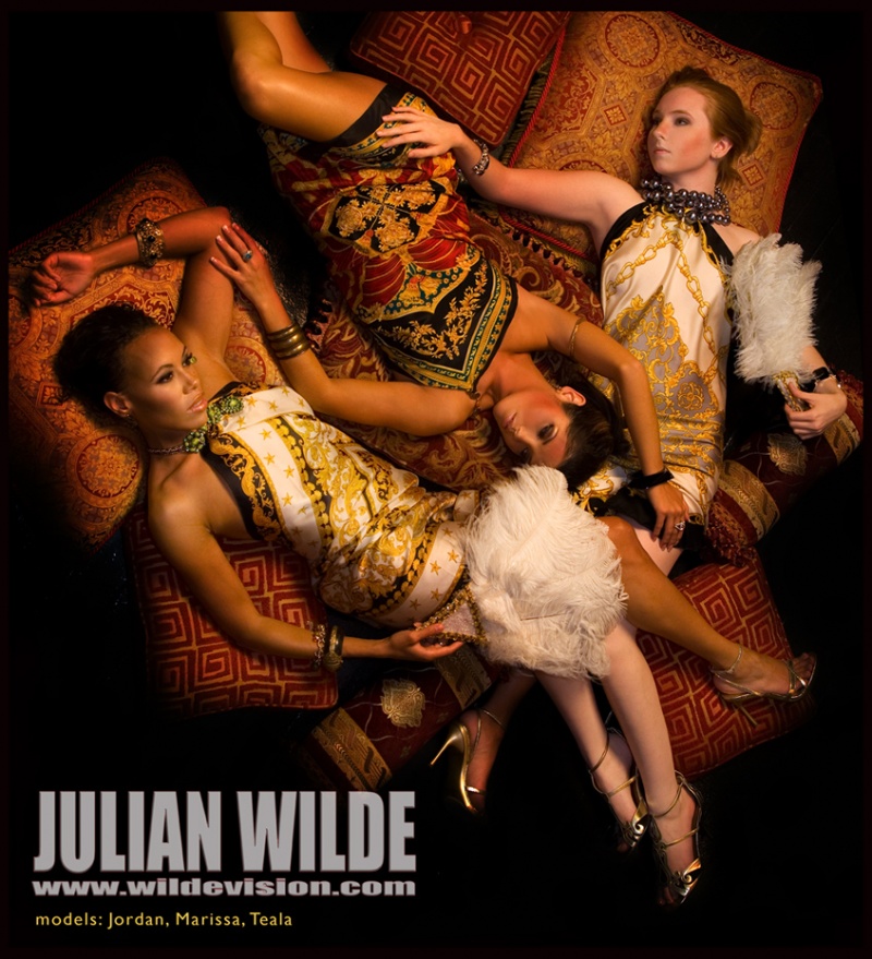 Female model photo shoot of Jordan Rain by Julian  W I L D E in Wilde Studio