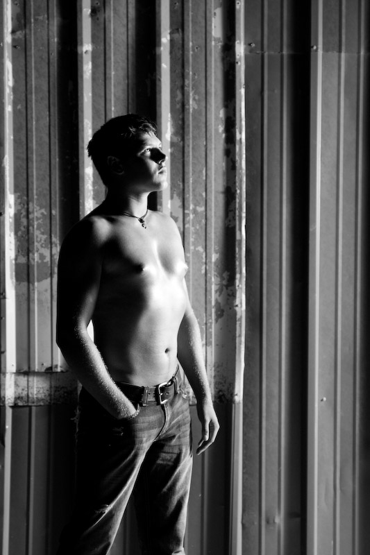 Male model photo shoot of Stetson Wilson by Carl Gloor Photo