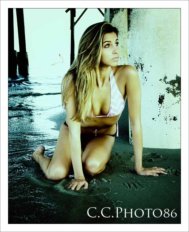 Female model photo shoot of Photographer Kris Brubaker in Cocoa Beach