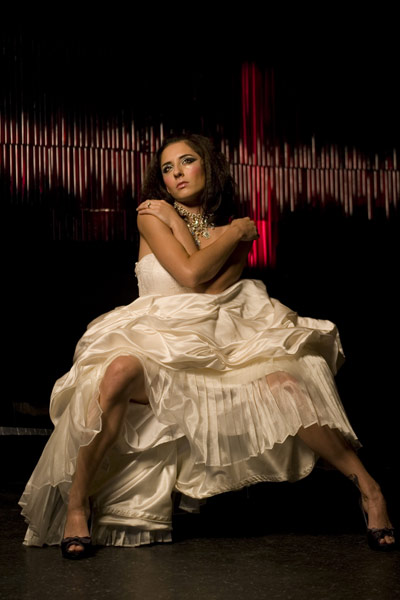Female model photo shoot of ENNOVI in Karma Lounge-Vasara Photography