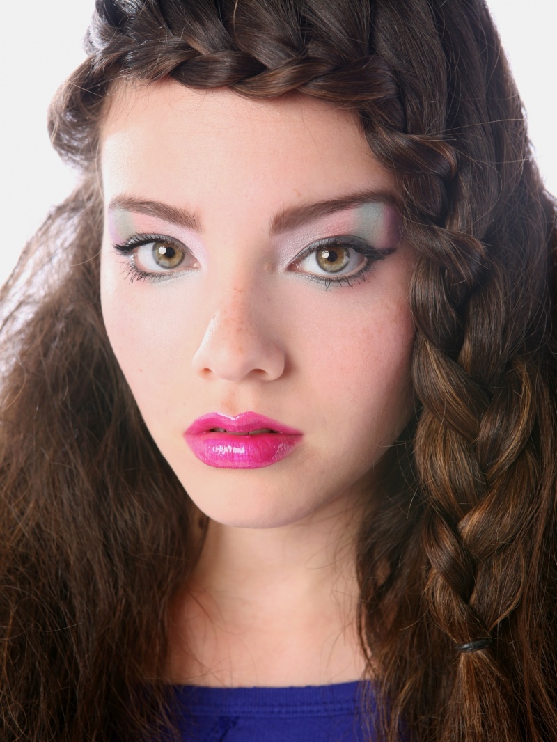 Female model photo shoot of Liz Jacobs in UO Web studio's  Philadelphia