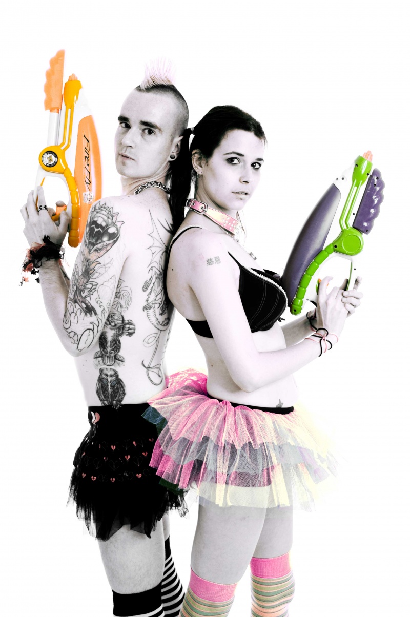 Female and Male model photo shoot of Liquid Angel and tattoo23 by GLASSdarkly in Lincoln 