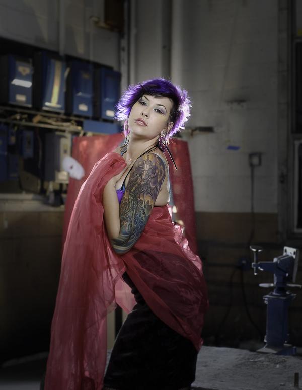 Female model photo shoot of _Hawk_ by decarlophoto in CT
