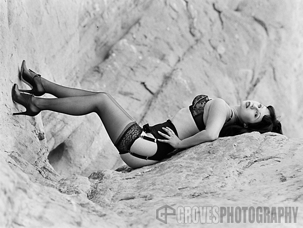 Male model photo shoot of James Groves in Vasquez Rocks, CA