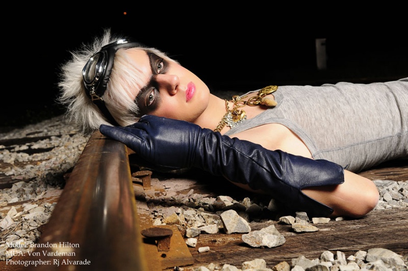 Female model photo shoot of Von Vardeman by RJ Alvarade