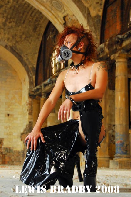 Female model photo shoot of Illustrious Rogue by Darker-Side of-Midnight in Detroit