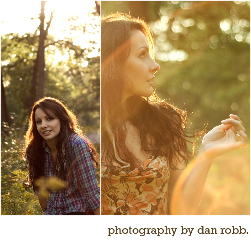 Female model photo shoot of Kasea by Dan Robb in high park, makeup by Natasha Desjardins